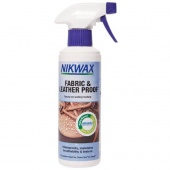 Водоотталкивающая пропитка для обуви FABRICK & LEATHER Spray-On 300 мл | NIKWAX
