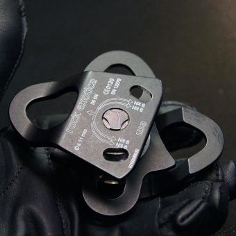 ����-����� ������� Mini Machined Pulley Double Black | Rock Exotica