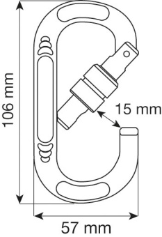 ������� �� ��� OVAL COMPACT LOCK | CAMP